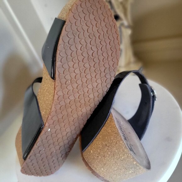 Mephisto Womens Sandals Idelya Casual Slip On Open Back Patent Leather EU 40 - Picture 7 of 8